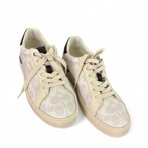 Coach High Line Signature Canvas Sneaker